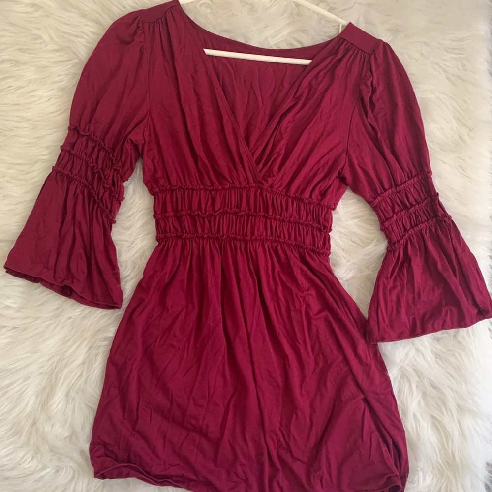 ‼️ Ruffled-sleeves dress
